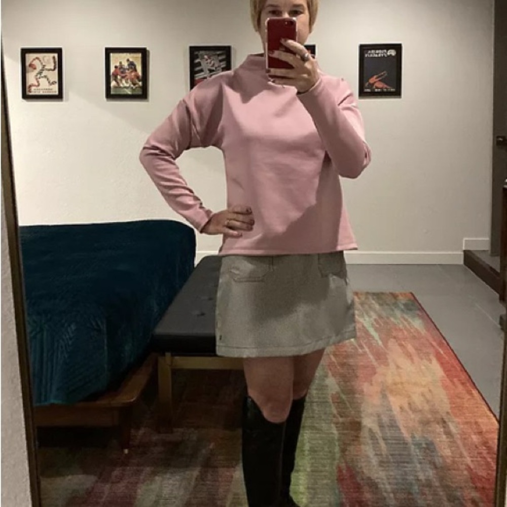 Albion Houndstooth skirt